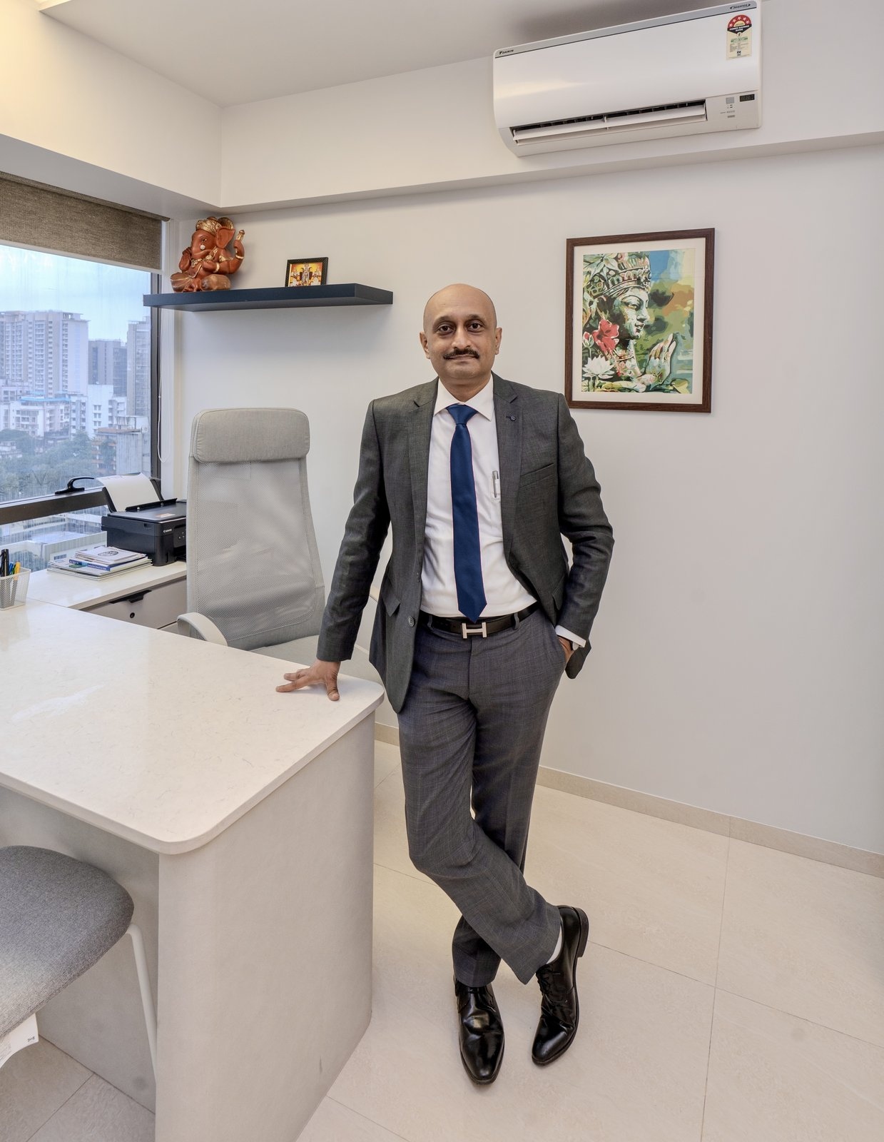 Dr Prasad Bhukebag in Consultation Suite, Mumbai